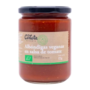 albondigas veganas en salsa de tomate