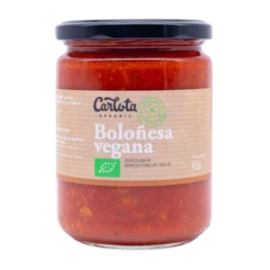 boloñesa vegana ecológica