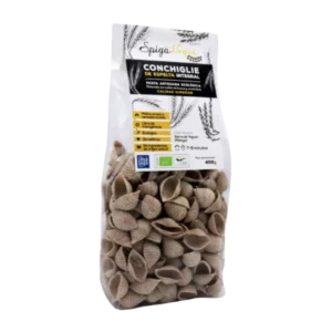PASTA ARTESANAL ECOLOGICA CONCHIGLIE ESPELTA INTEGRAL