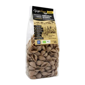 pasta artesanal ecologica CONCHIGLIE INTEGRAL