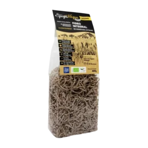 pasta artesanal ecologica FIDEOS INTEGRAL