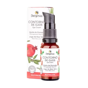Contorno de ojos natural de granada y aloe vera ecológico