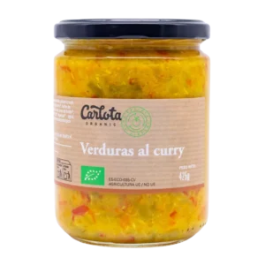 verduras al curry ecológicas 425g CARLOTA ORGANIC
