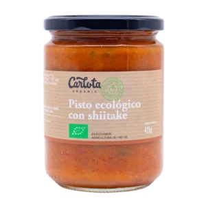 Pisto con shiitake ecológico 425g CARLOTA ORGANIC